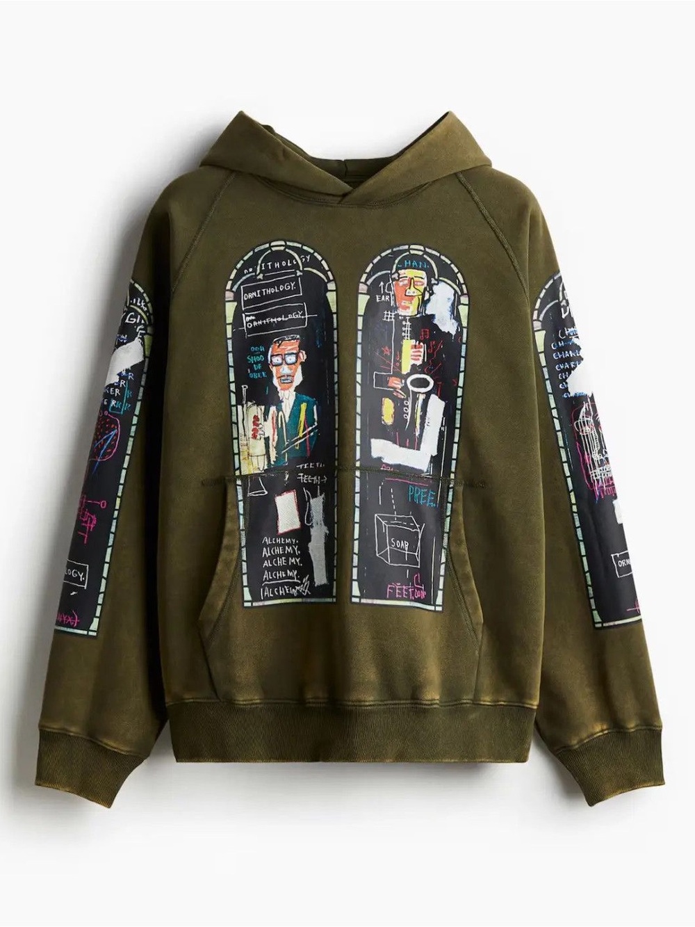 H&M × Jean-Michel Basquiat × Who Decides War Who Decides War Oversized Hoodie